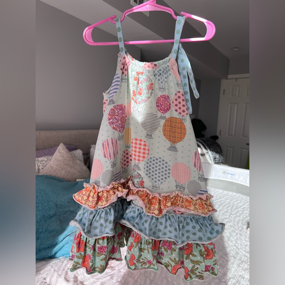 Matilda Jane Happy & Free Up In The Air Dress Size 4 - Picture 2 of 9
